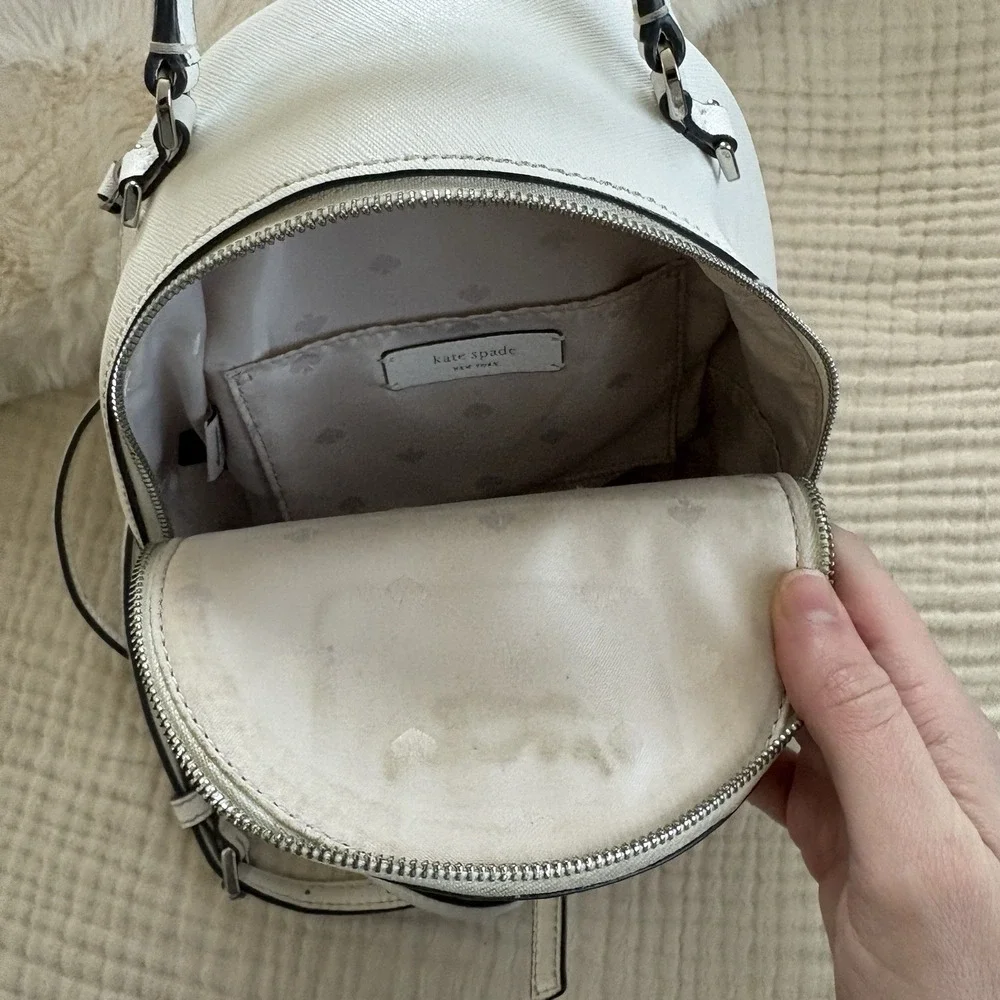 Kate Spade Cameron‎ Monotone Convertible Mint Green Leather Mini Backpack